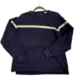 IZOD Vintage Navy Blue Sweater